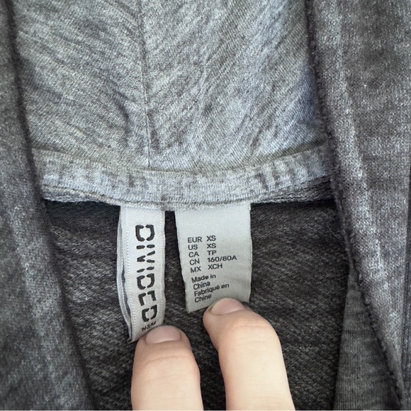 H&M Long Sleeve Full Length Hooded Lightweight Cardigan Women’s XS - Picture 3 of 5